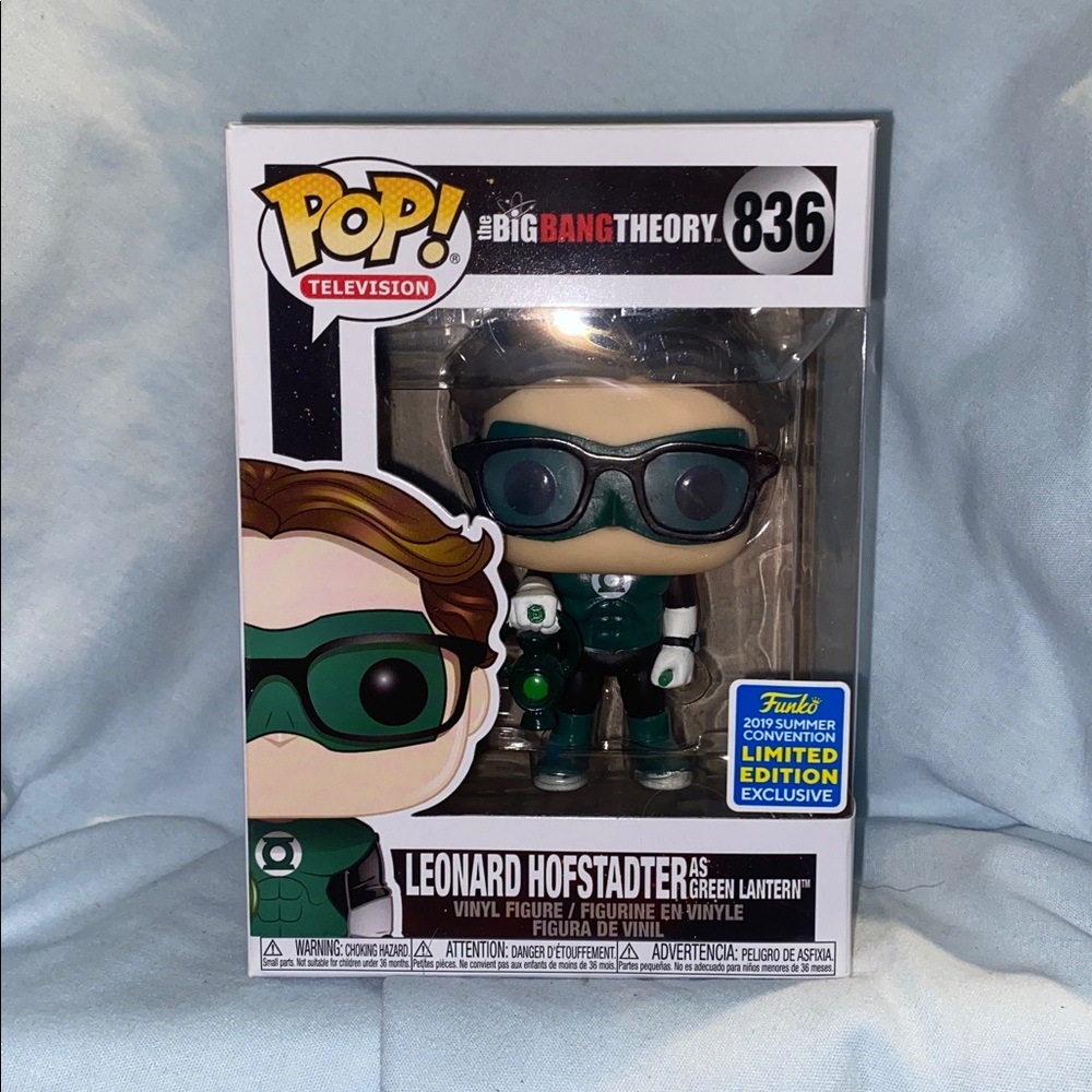 Leonard Hofstadter as Green Lantern “Big Bang Theory” Exclusive Funko POP!